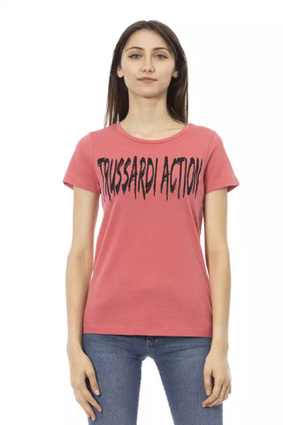 Multicolor Cotton Women T-Shirt Trussardi Action
