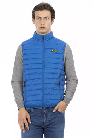 Blue Polyester Men's Sleeveless Jacket Ciesse Outdoor