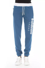 Blue Cotton Men's Sport Pant Baldinini Trend