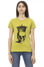Green Cotton Women T-Shirt Trussardi Action