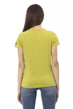 Green Cotton Women T-Shirt Trussardi Action