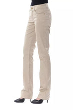 Beige Cotton Women Pant BYBLOS