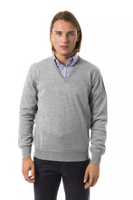 Gray Wool Men Sweater Uominitaliani