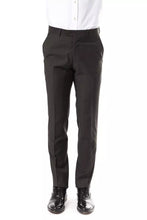 Gray Wool Men's Pant Uominitaliani