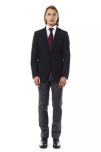 Black Wool Men's Blazer Uominitaliani