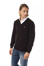 Brown Merino Wool Men Sweater Uominitaliani