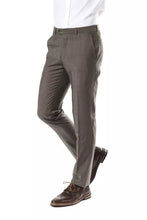 Gray Wool Men Pant Uominitaliani