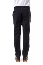 Gray Wool Men Pant Uominitaliani