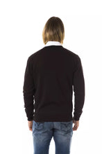 Brown Merino Wool Men Sweater Uominitaliani