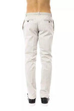 Gray Cotton Men Pant Uominitaliani