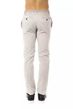 Gray Cotton Mens Pant Uominitaliani