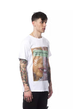 White Cotton Men T-Shirt Nicolo Tonetto