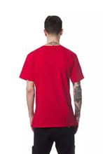 Red Cotton Men T-Shirt Nicolo Tonetto