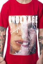Red Cotton Men T-Shirt Nicolo Tonetto