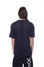 Blue Cotton Men T-Shirt Nicolo Tonetto