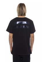 Black Cotton Men T-Shirt Nicolo Tonetto