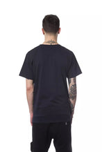 Blue Cotton Men T-Shirt Nicolo Tonetto