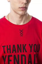 Red Cotton Men T-Shirt Nicolo Tonetto