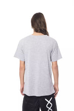 Gray Cotton Men T-Shirt Nicolo Tonetto