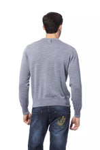 Gray Merino Wool Men Sweater Billionaire Italian Couture