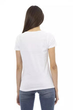 White Cotton Women T-Shirt Trussardi Action