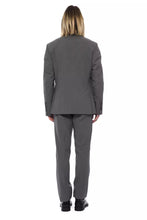 Gray Wool Men Blazer Billionaire Italian Couture