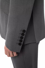 Gray Wool Men Blazer Billionaire Italian Couture