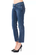 Light Blue Cotton Women Jeans Ungaro Fever