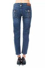 Light Blue Cotton Women Jeans Ungaro Fever