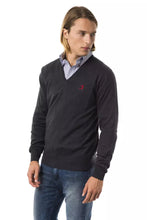 Gray Merino Wool Men Sweater Uominitaliani