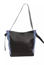 Black Leather Women Shoulder Bag Pompei Donatella