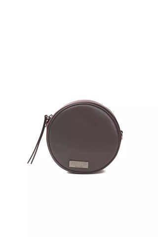 Burgundy Leather Women Crossbody Bag Pompei Donatella