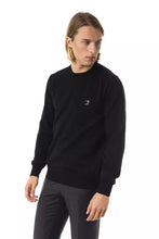 Black Merino Wool Men Sweater Uominitaliani