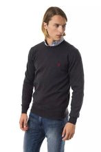 Gray Merino Wool Men Sweater Uominitaliani