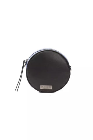 Black Leather Women Crossbody Bag Pompei Donatella