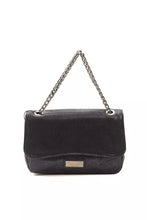 Blue Leather Women Crossbody Bag Pompei Donatella