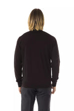 Brown Merino Wool Men Sweater Uominitaliani