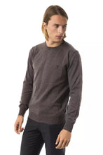 Gray Merino Wool Men Sweater Uominitaliani