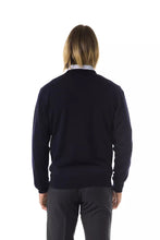 Blue Merino Men Sweater Uominitaliani