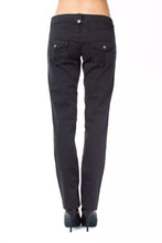 Blue Cotton Women Pants Ungaro Fever