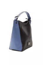 Black Leather Women Shoulder Bag Pompei Donatella
