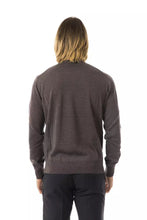 Gray Merino Wool Men Sweater Uominitaliani