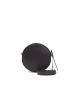 Black Leather Women Crossbody Bag Pompei Donatella