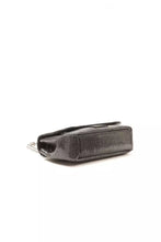 Gray Leather Women Crossbody Bag Pompei Donatella