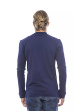 Blue Cotton Men Sweater Verri