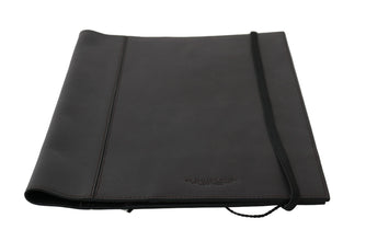 Black Leather Bifold Travel Holder Logo Wallet A.G. Spalding & Bros