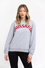 Gray Cotton Women Sweatshirt Trussardi