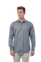 Black Cotton Men's Shirt Bagutta