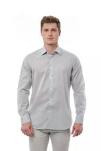 Gray Cotton Men Shirt Bagutta