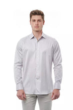 White Cotton Men Shirt Bagutta